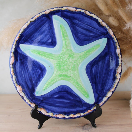 Italian Starfish Hanging Plate