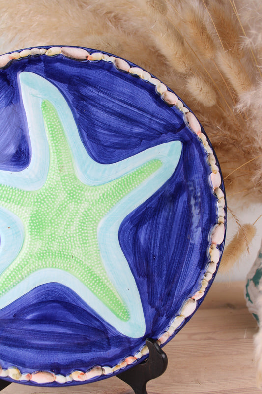 Italian Starfish Hanging Plate