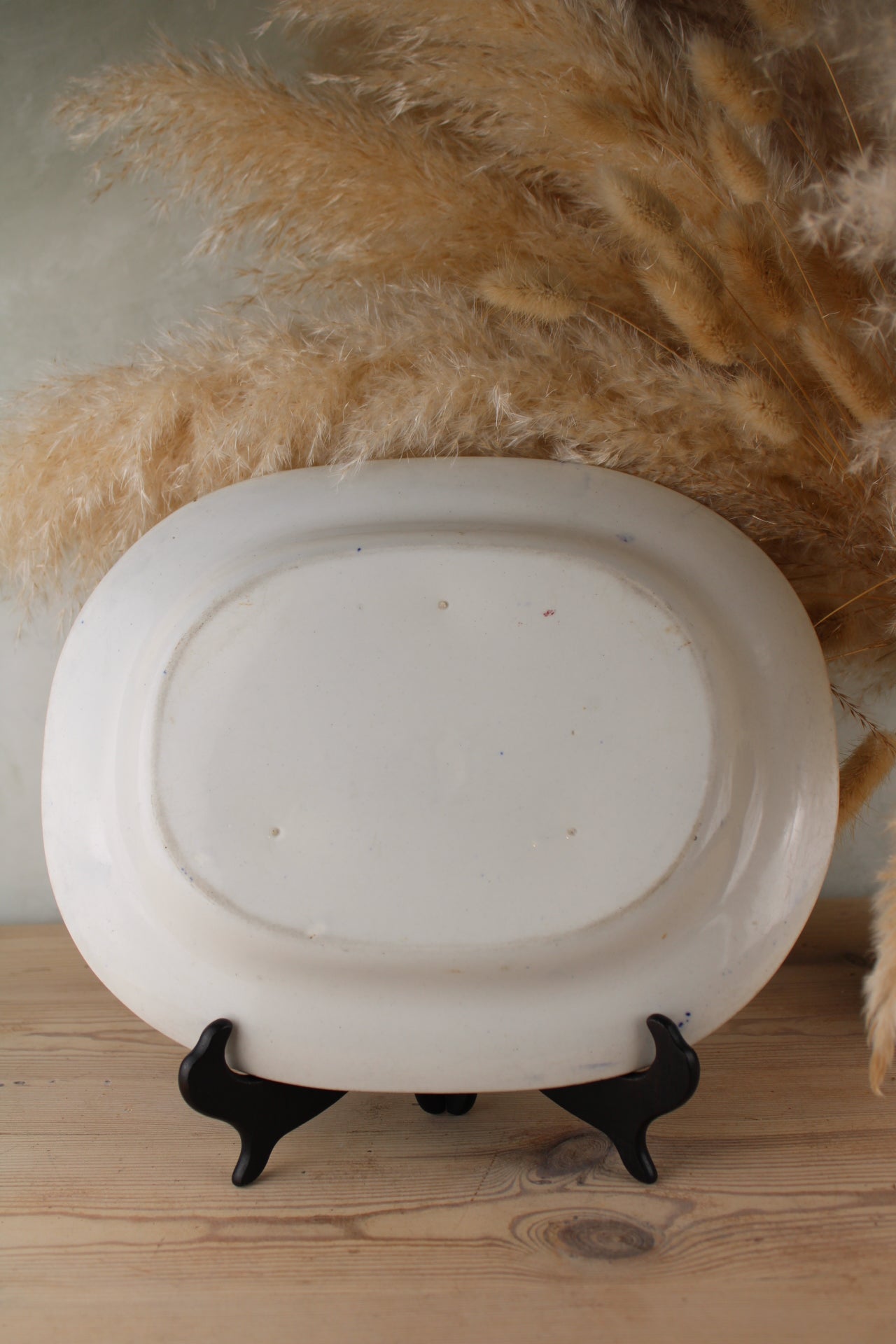 Small Old Willow Blue and White Platter