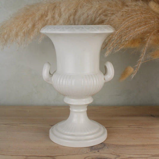 Dartmouth Pottery White Urn Vase