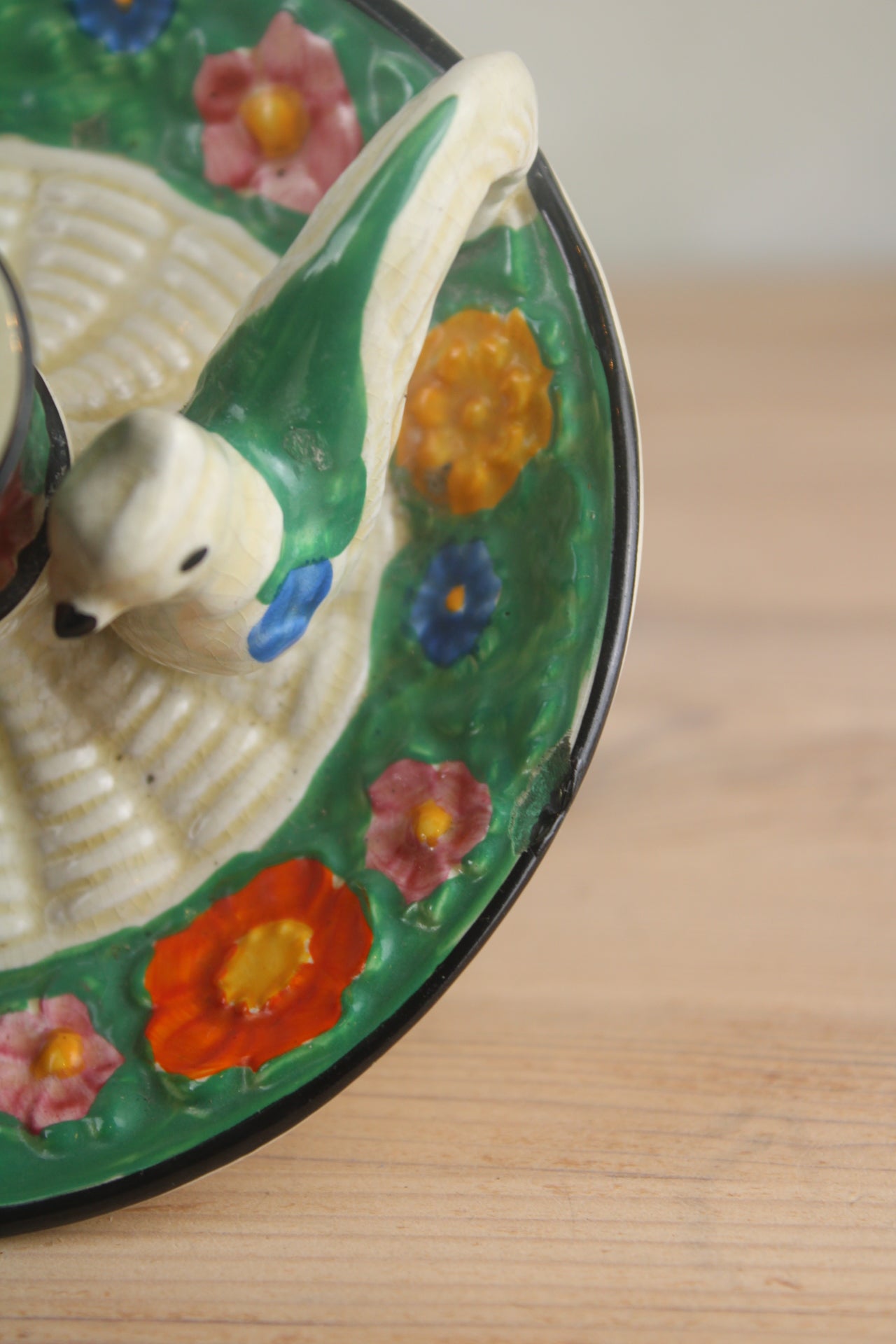 Ceramic Bird Candleholder