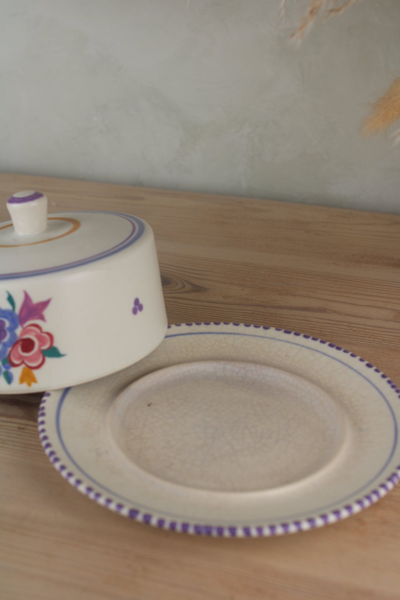 Poole Pottery Cheese Dome