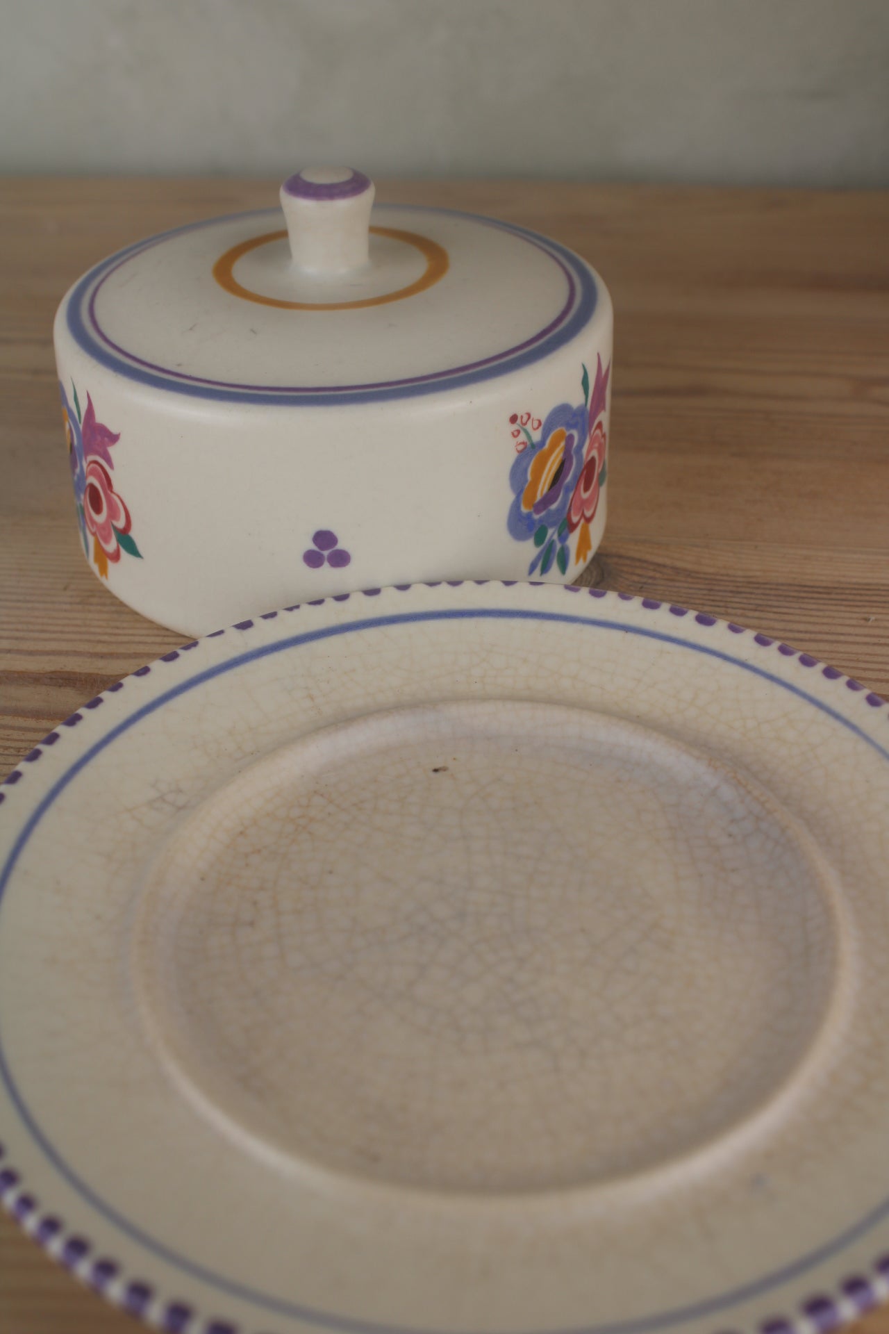 Poole Pottery Cheese Dome