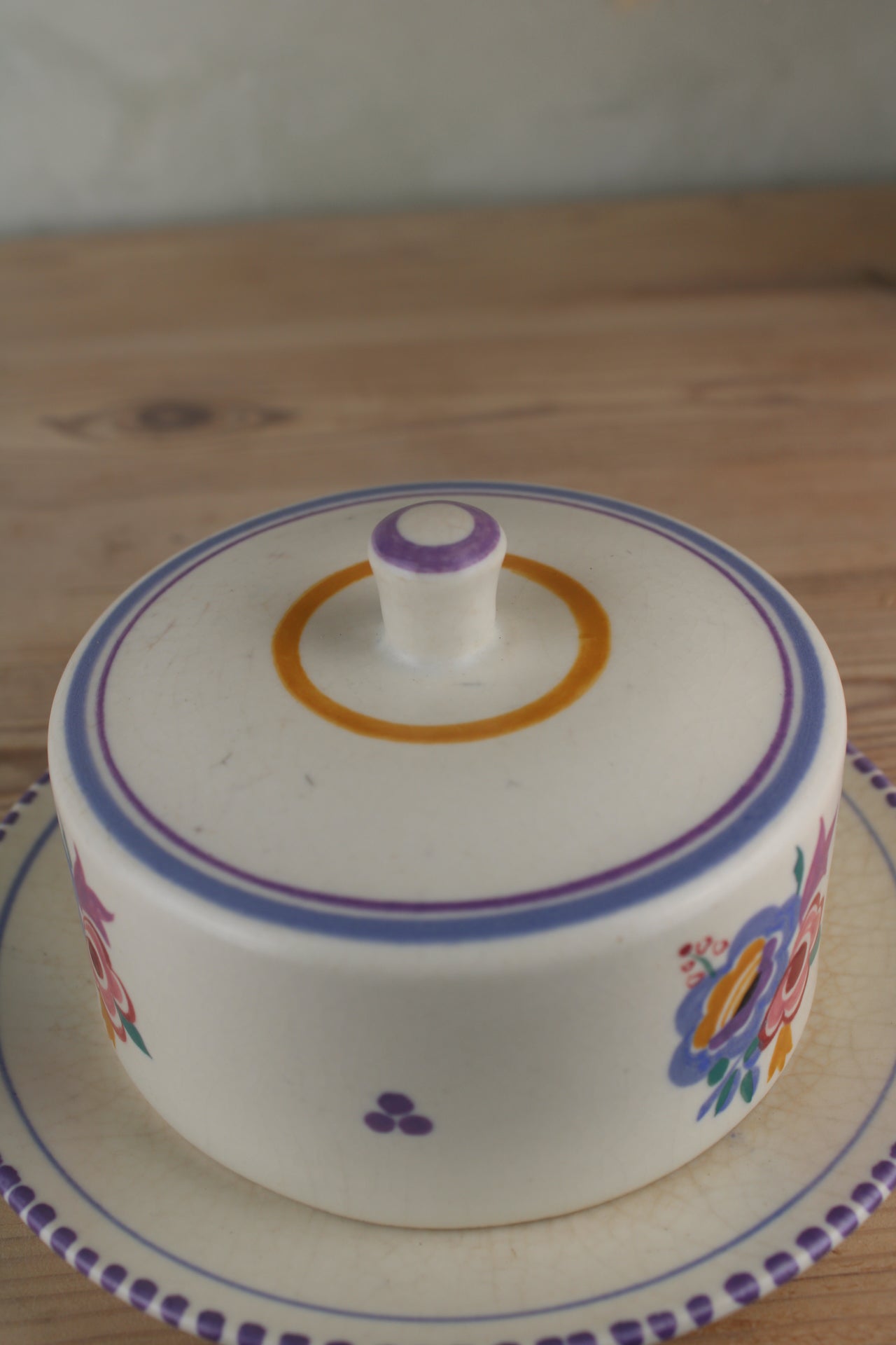Poole Pottery Cheese Dome