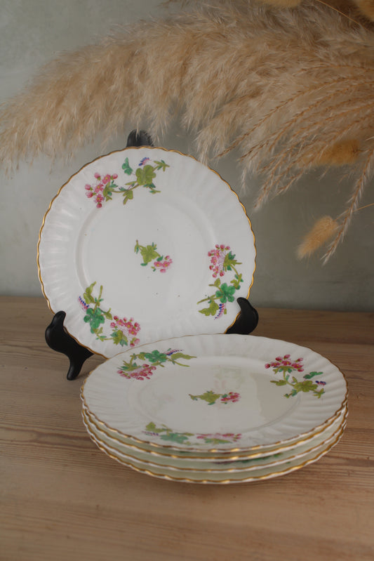 Set of 4 Coalport Side Plates
