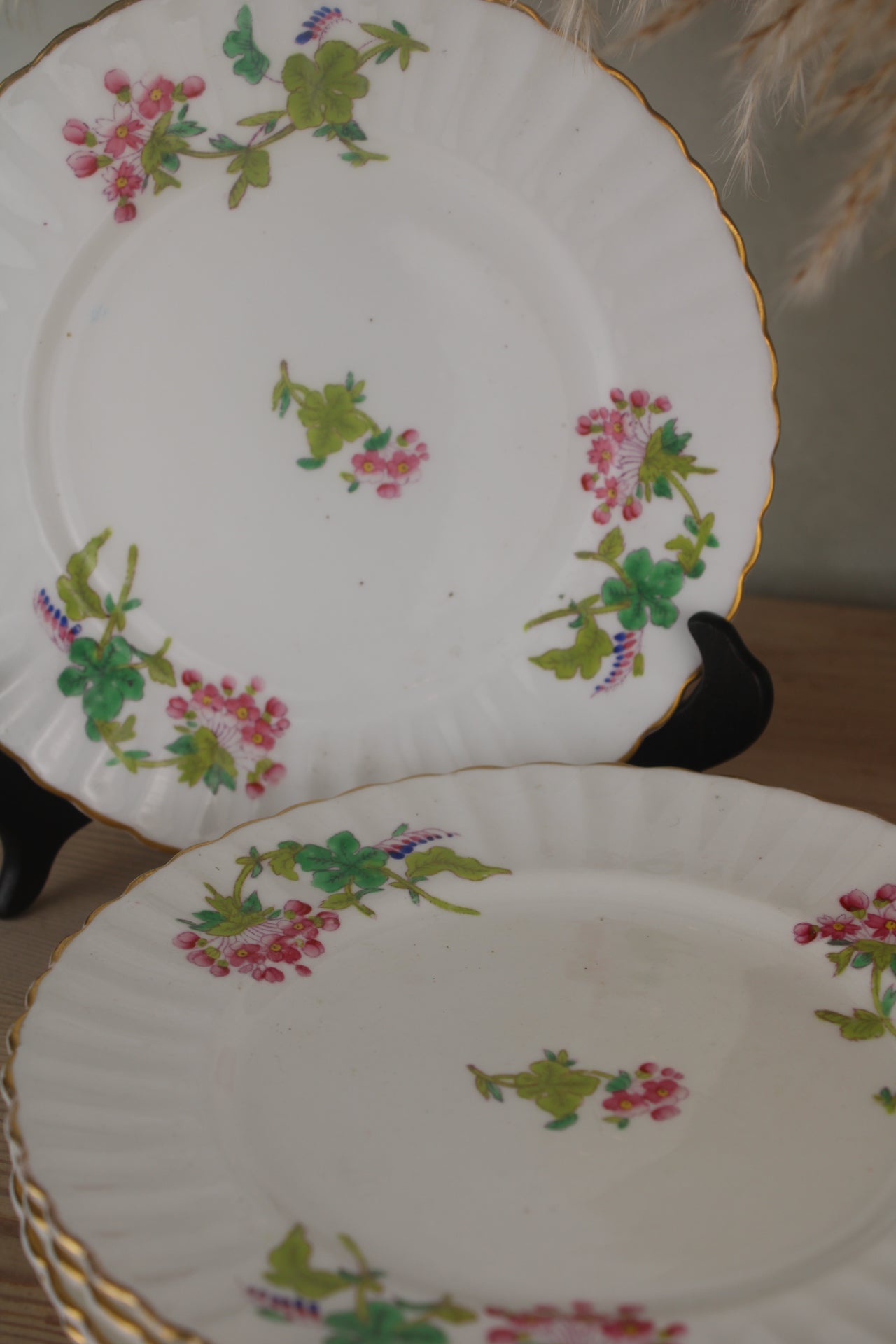 Set of 4 Coalport Side Plates