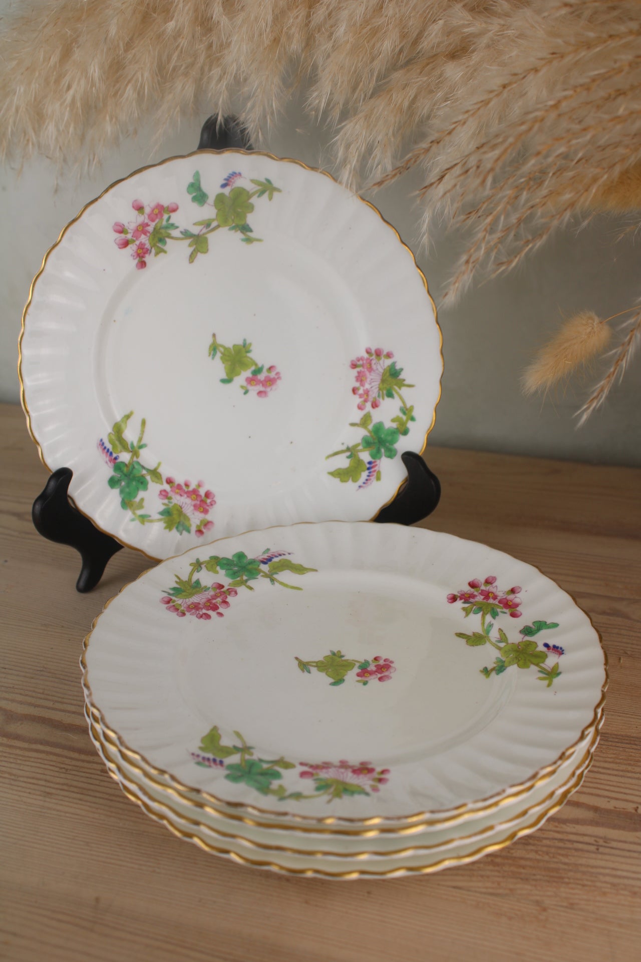 Set of 4 Coalport Side Plates