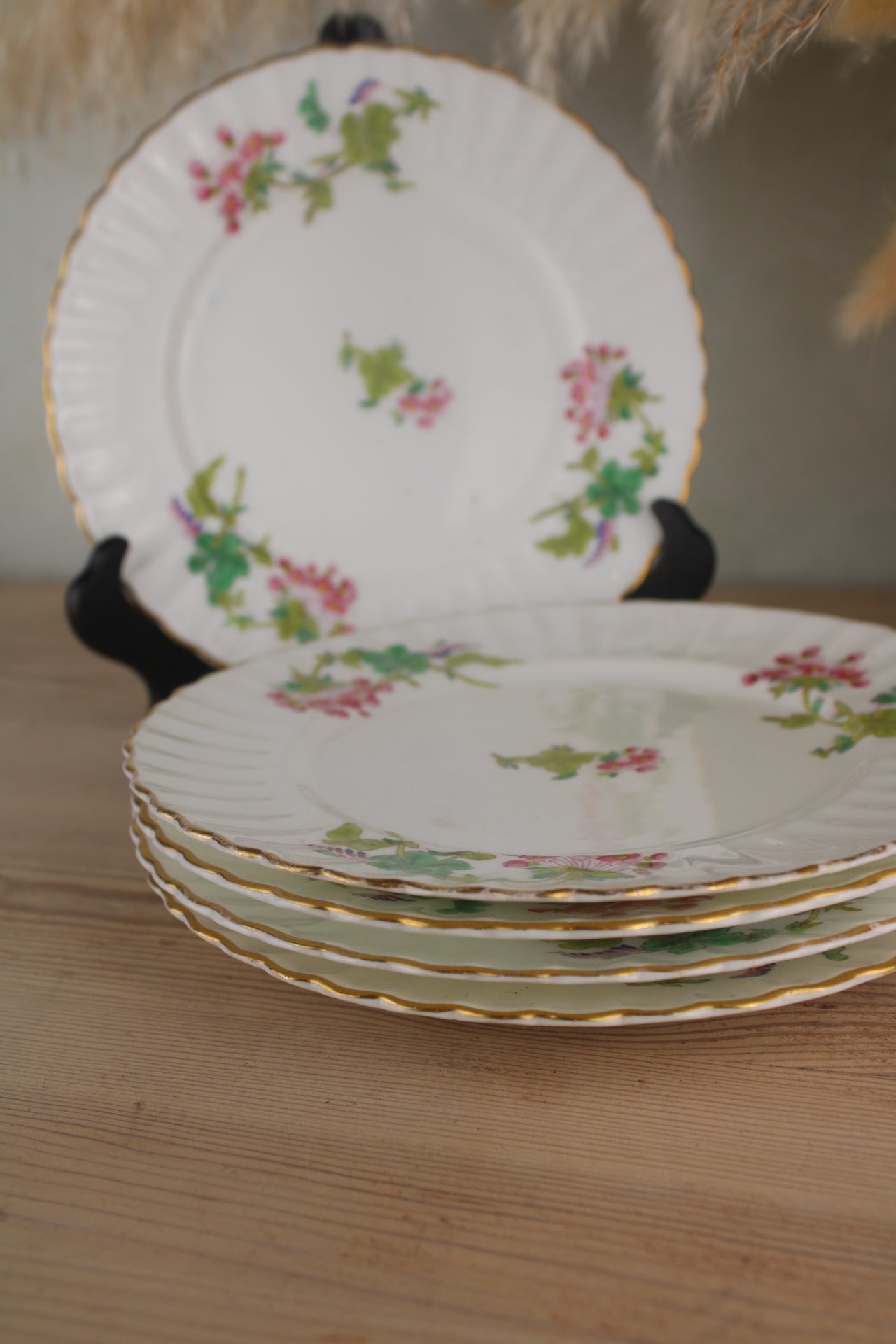 Set of 4 Coalport Side Plates