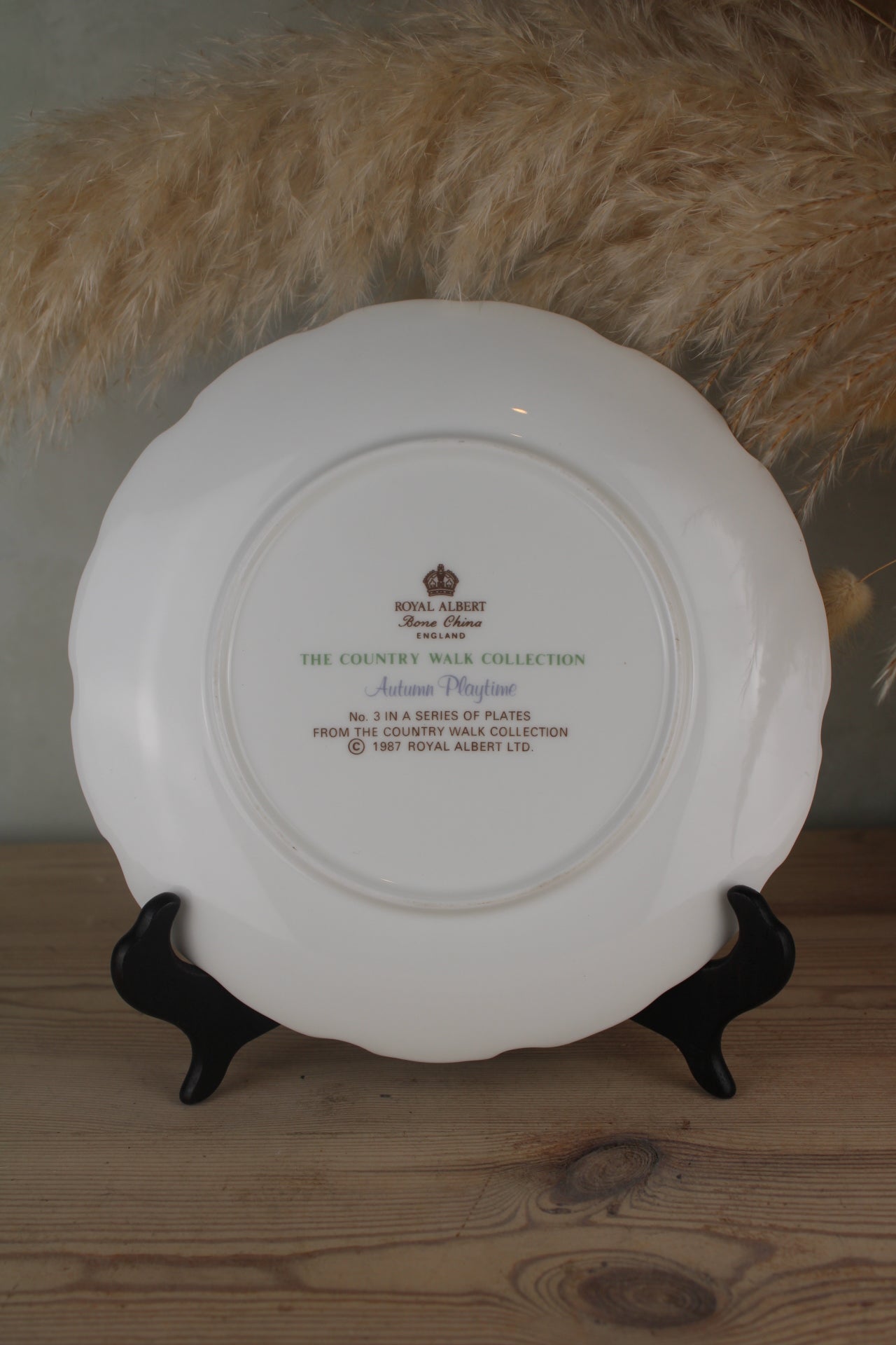 Royal Albert Autumn Playtime Hanging Plate