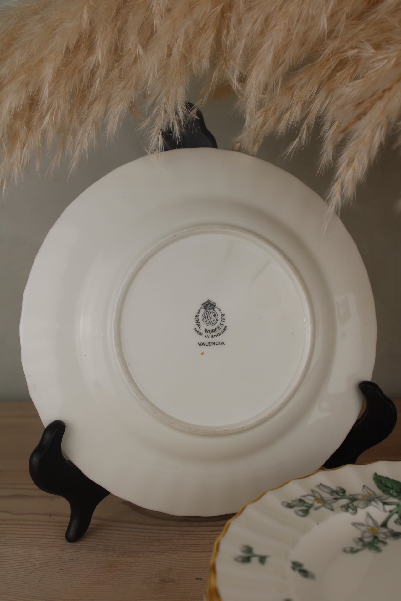 Set of 6 Royal Worcester Valencia Side Plates