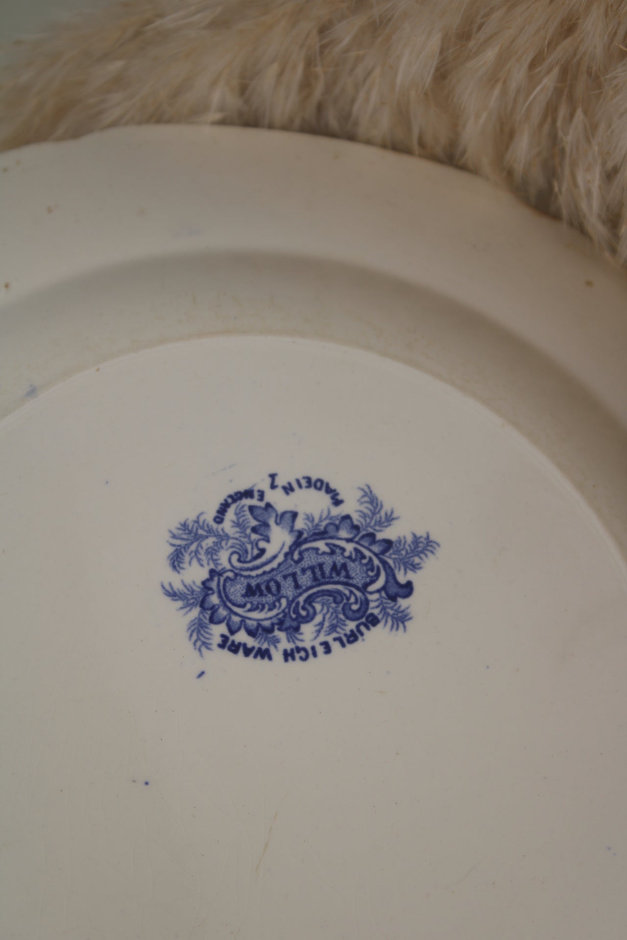 Pair of Burleigh Ware Dinner Plates