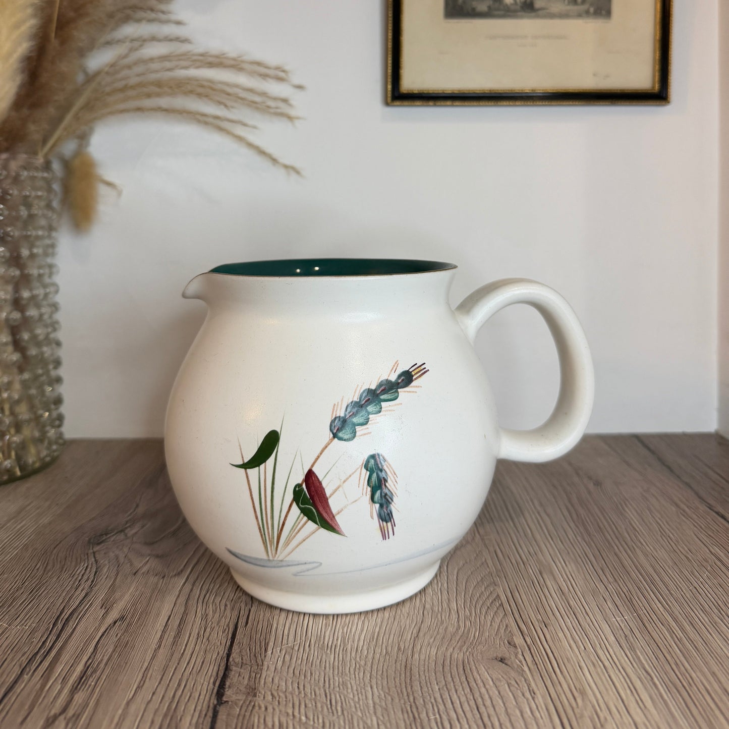 Denby Green Wheat Large Jug