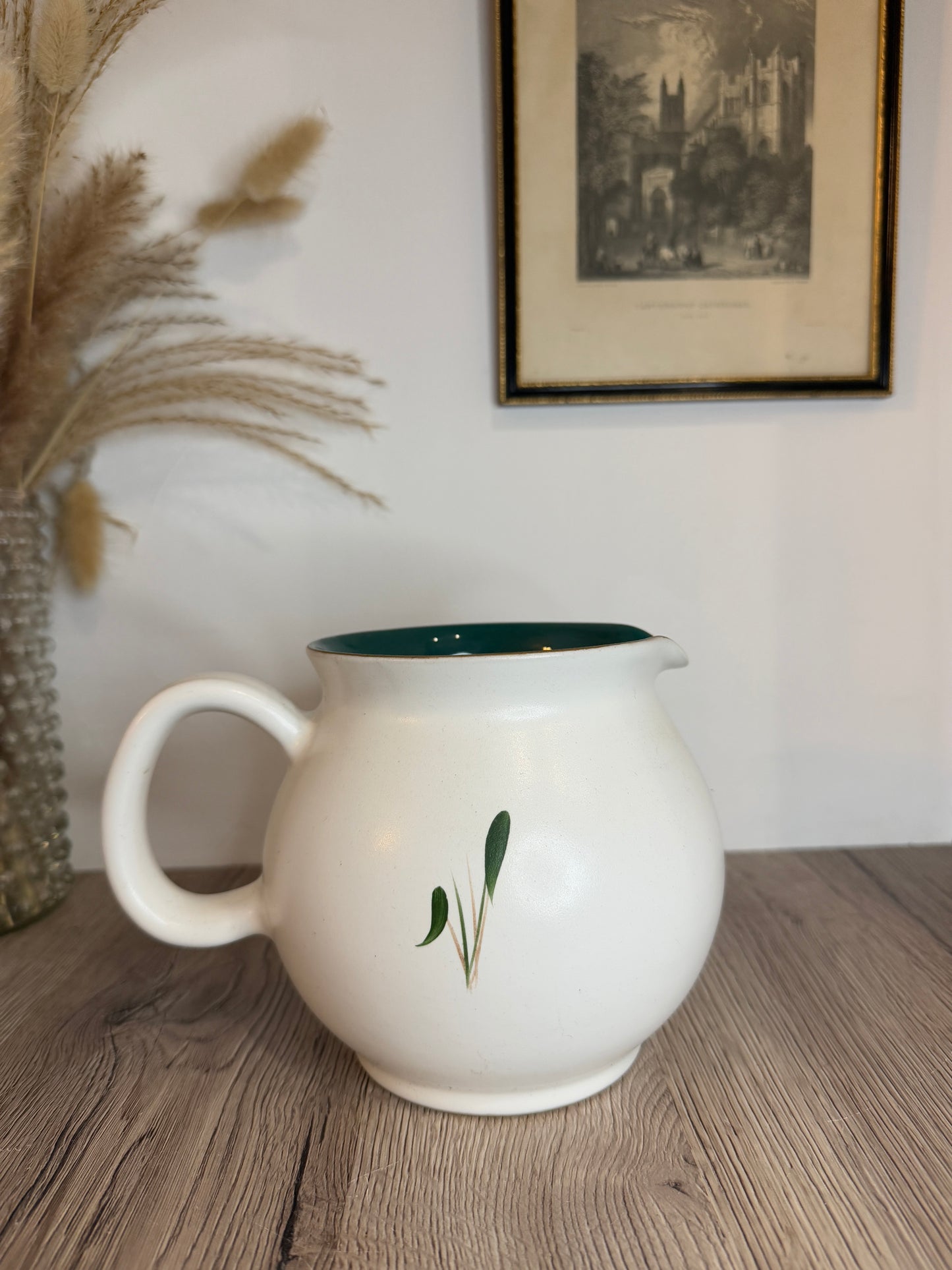 Denby Green Wheat Large Jug