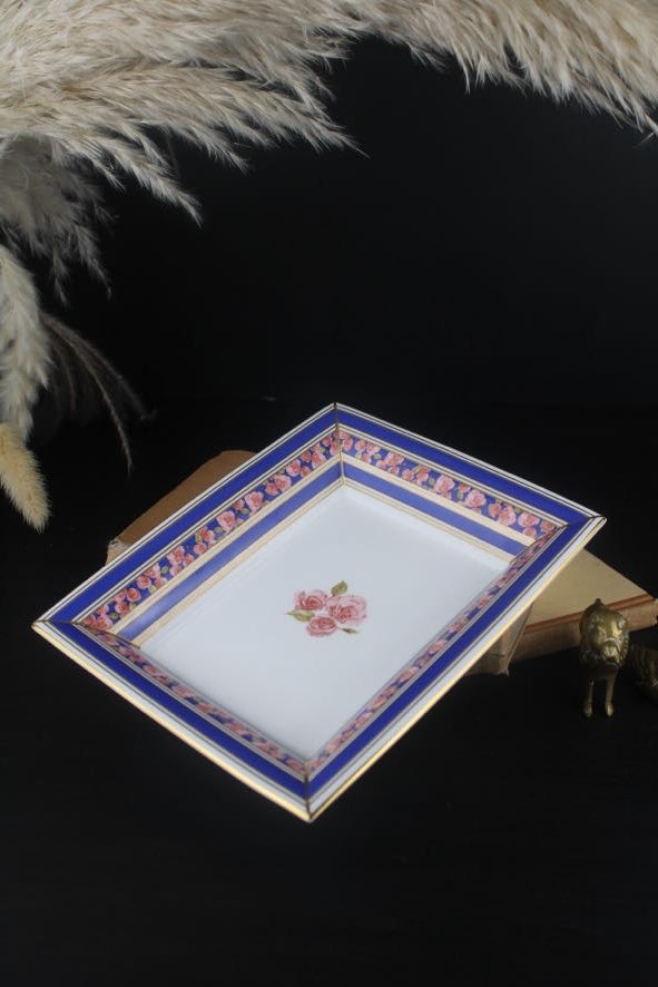 Wedgewood 'Friend for Life' Rose Rectangle Dish