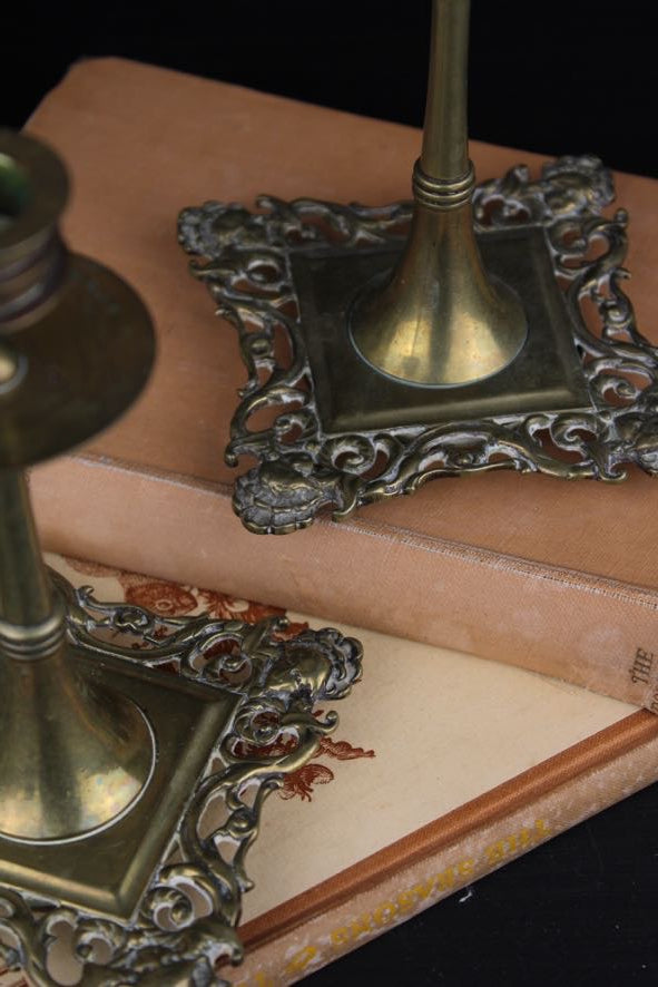 Pair of Brass Candlesticks
