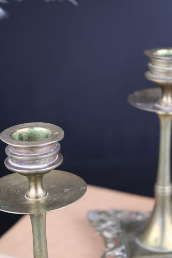 Pair of Brass Candlesticks