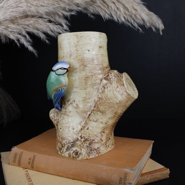 Sylvac 688 Bird Blue Tit Vase