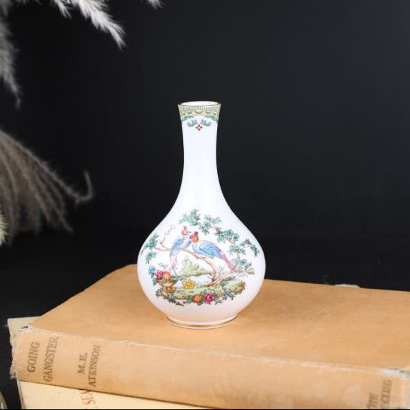 Spode Floral White Vase