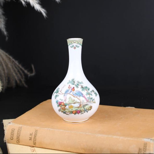 Spode Floral White Vase
