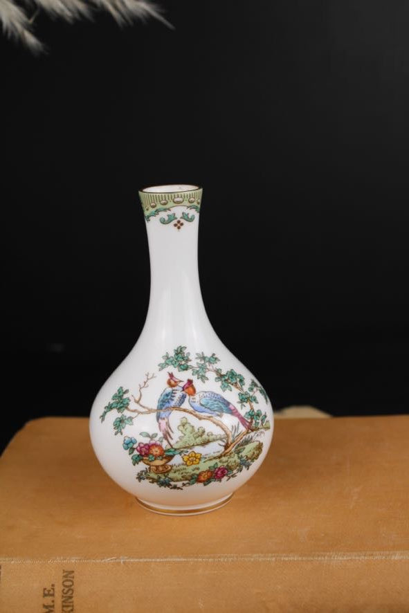 Spode Floral White Vase