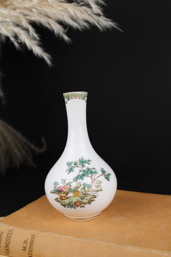 Spode Floral White Vase