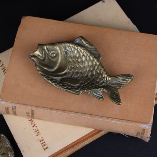 Brass Fish Trinket Dish