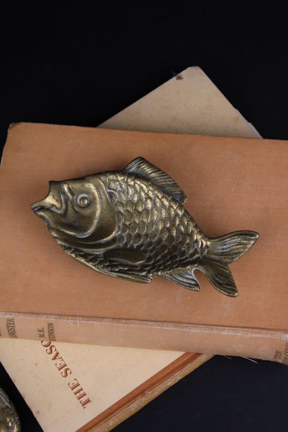 Brass Fish Trinket Dish