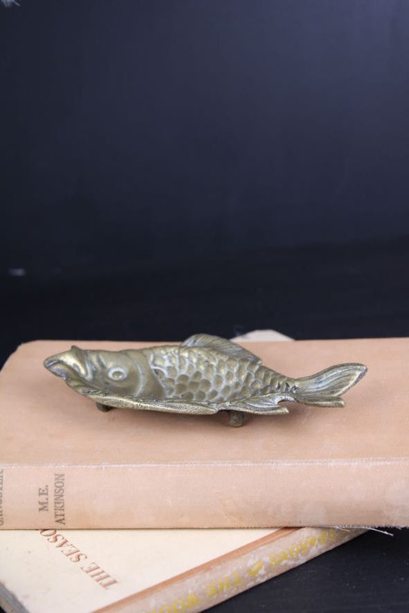 Brass Fish Trinket Dish