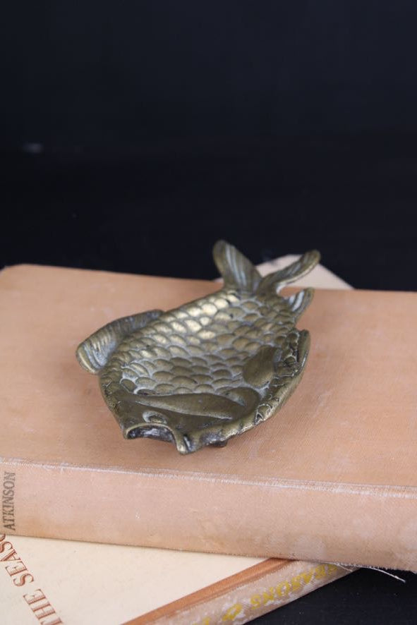 Brass Fish Trinket Dish