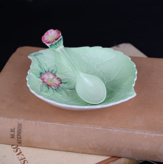 Carltonware Lettuce Small Bowl and Spoon
