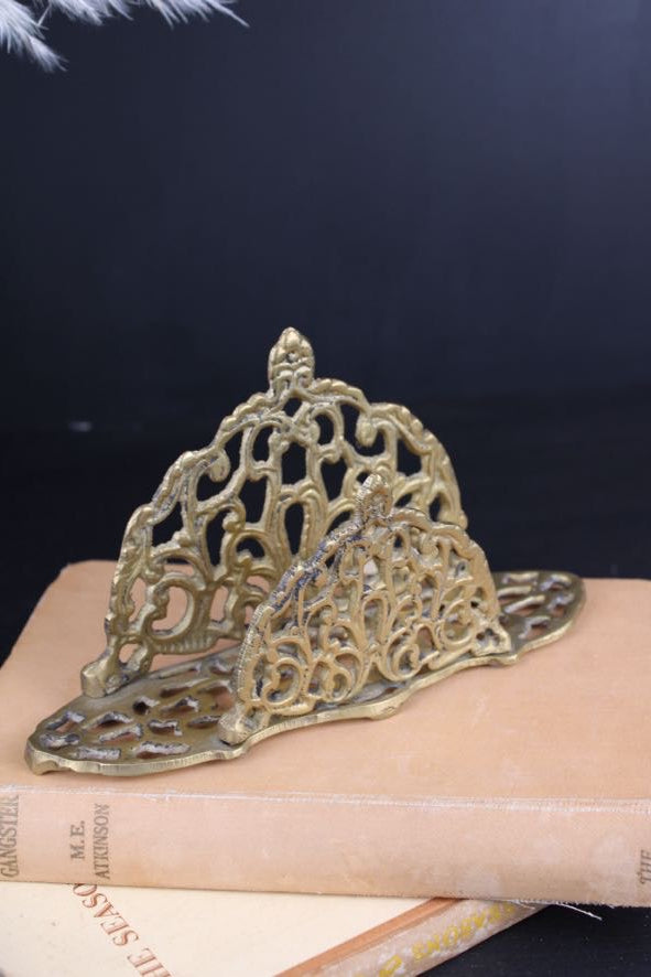 Brass Letter Rack