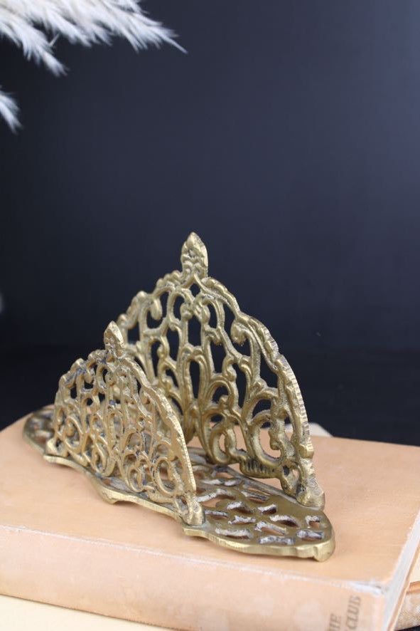 Brass Letter Rack