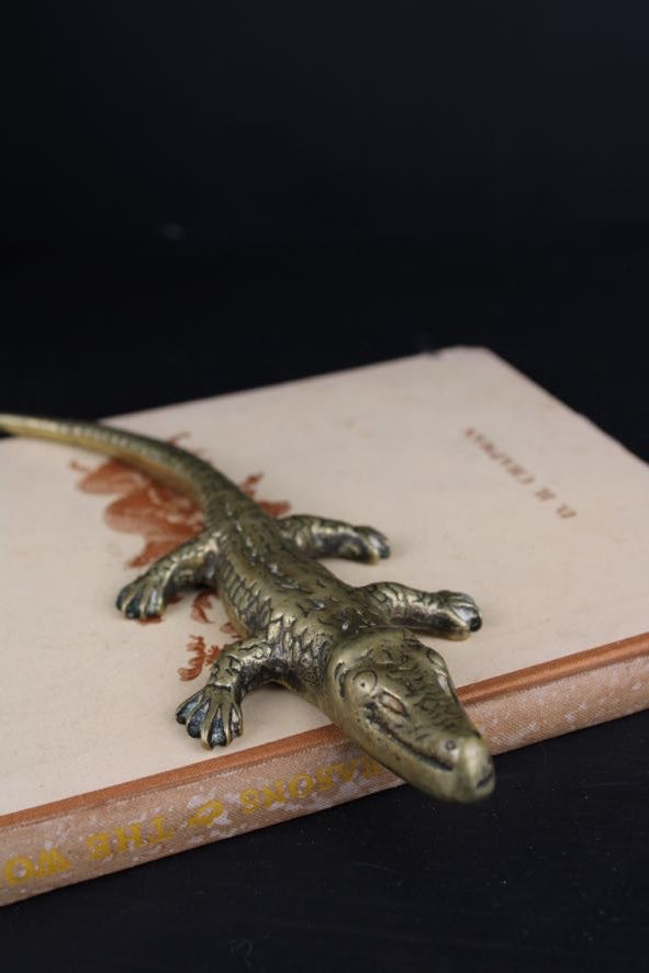 Brass Crocodile