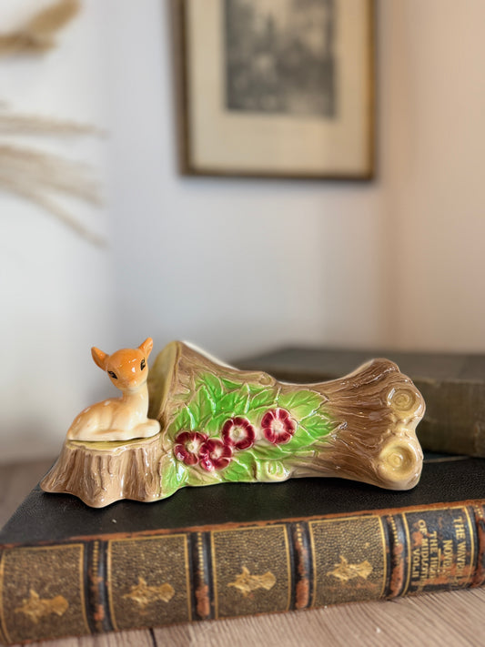 Hornsea Fauna Eastgate 53 Deer Fawn Figurine Pot