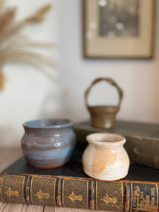 Set of 3 JK Pottery Trinket Pots