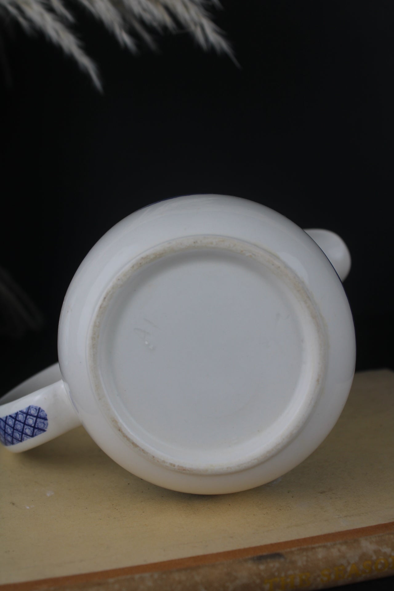 Sadler Blue and White Old Willow Jug