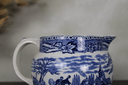 John Tams Blue and White Jug