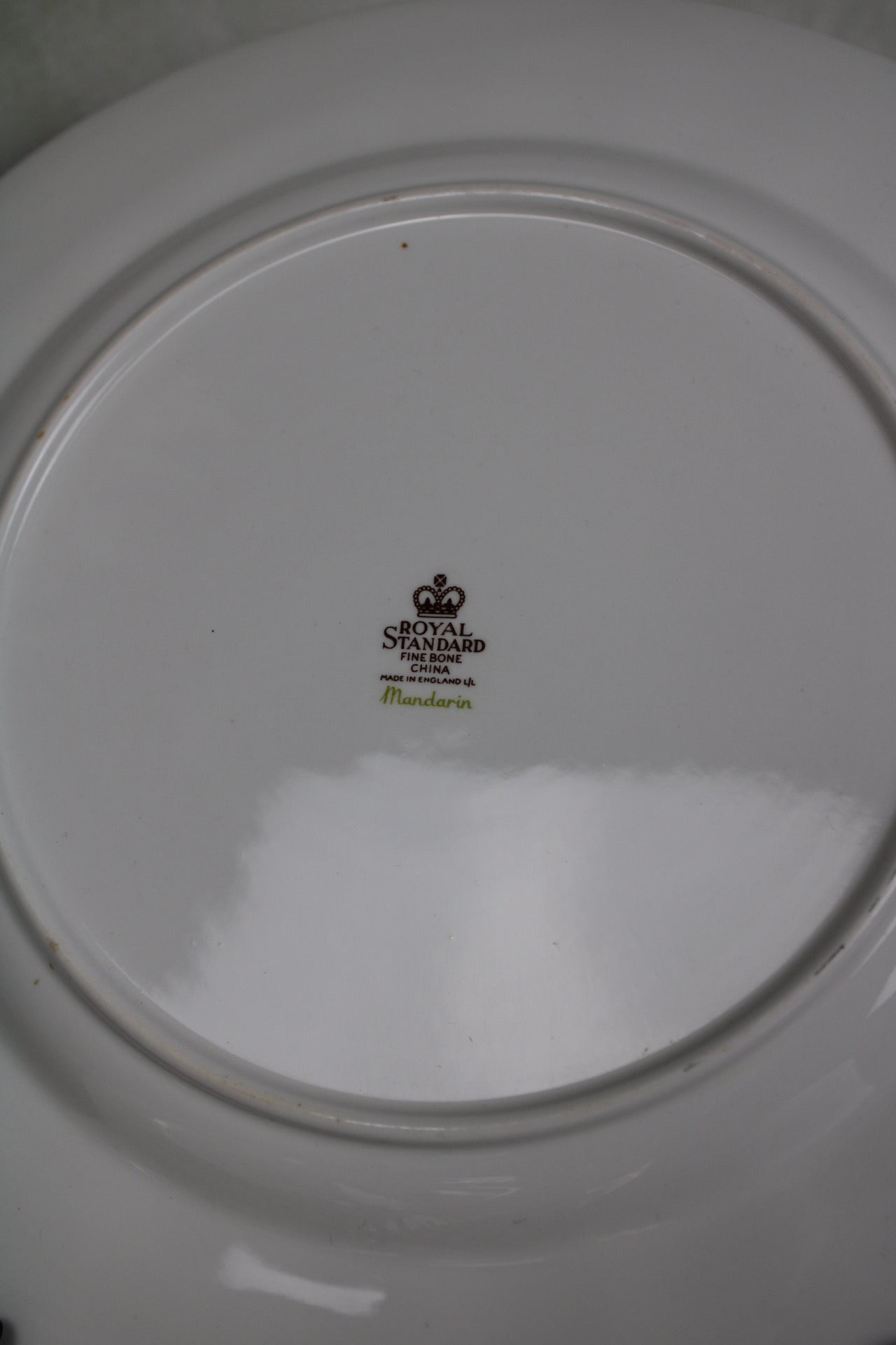 Set of 4 Royal Standard Mandarin Dinner Plates