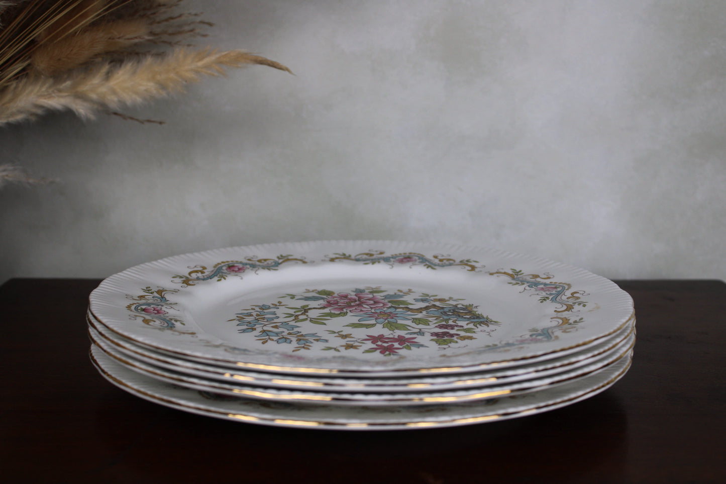 Set of 4 Royal Standard Mandarin Dinner Plates