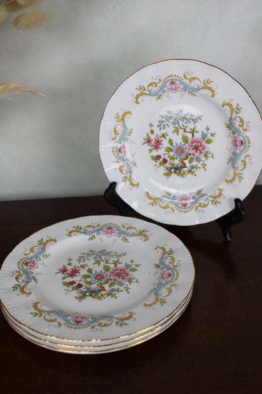 Set of 4 Royal Standard Mandarin Side Plates