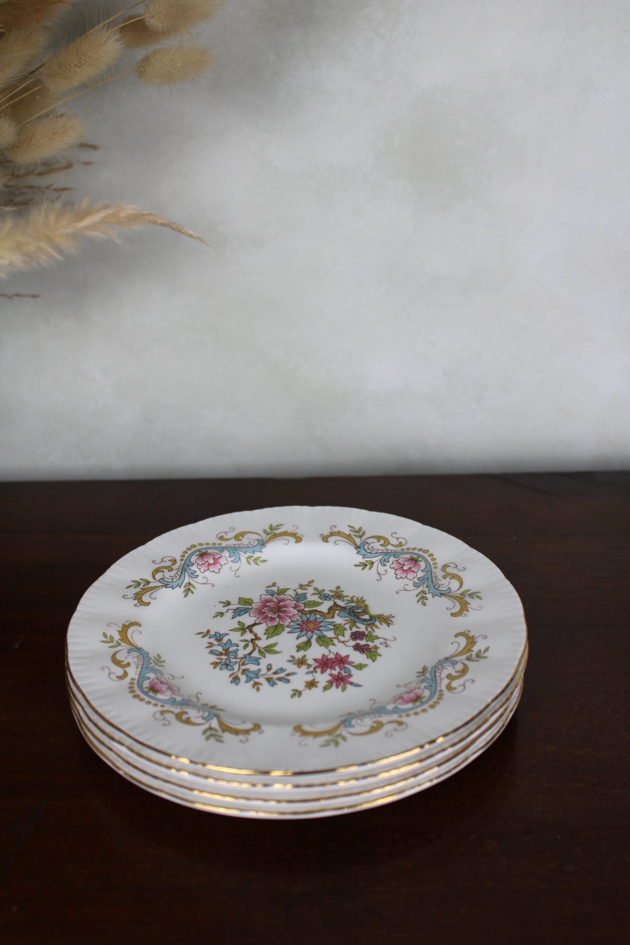 Set of 4 Royal Standard Mandarin Side Plates