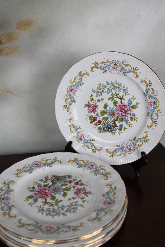 Set of 6 Royal Standard Mandarin Large Side Plates