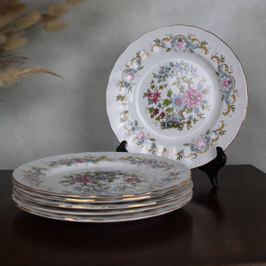 Set of 6 Royal Standard Mandarin Large Side Plates