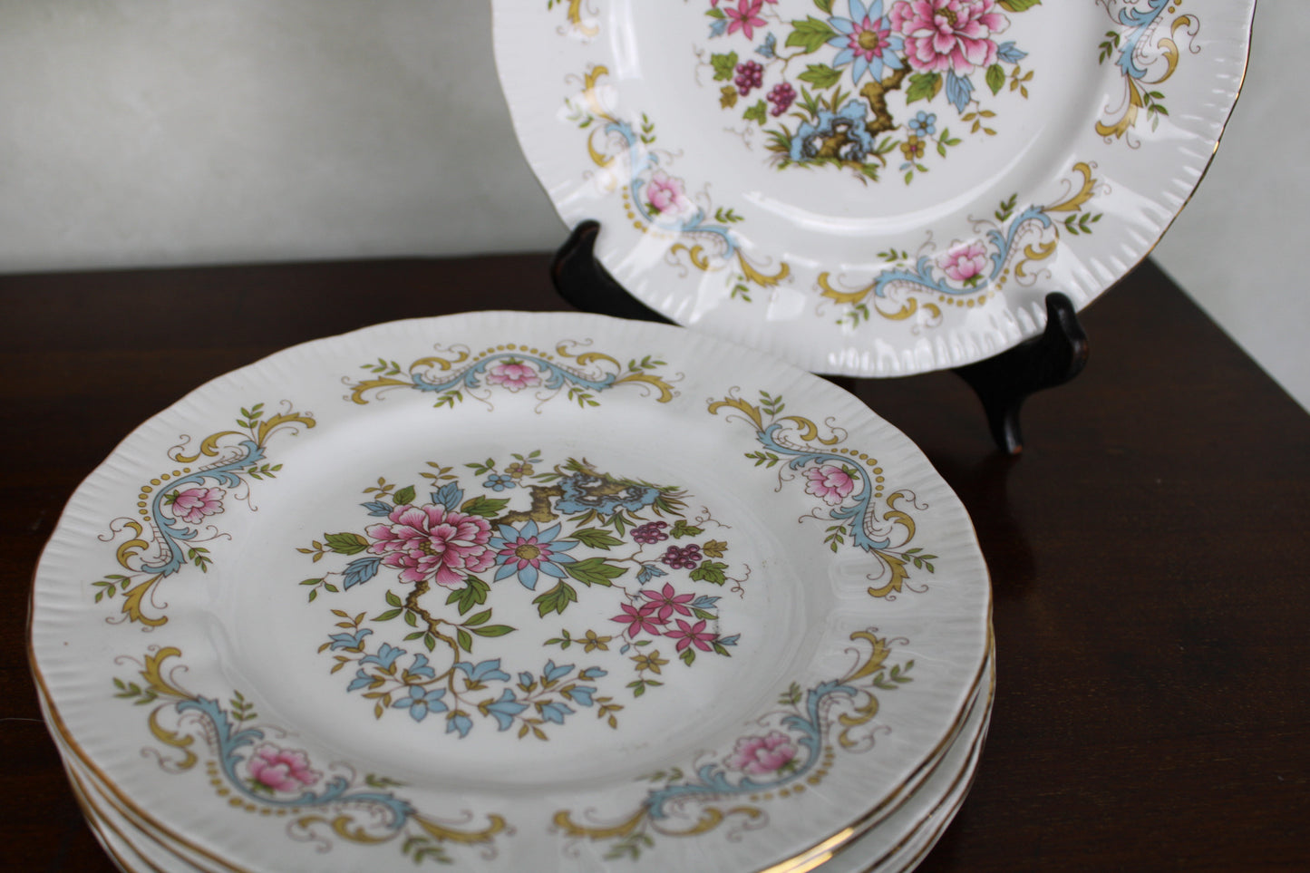 Set of 6 Royal Standard Mandarin Large Side Plates