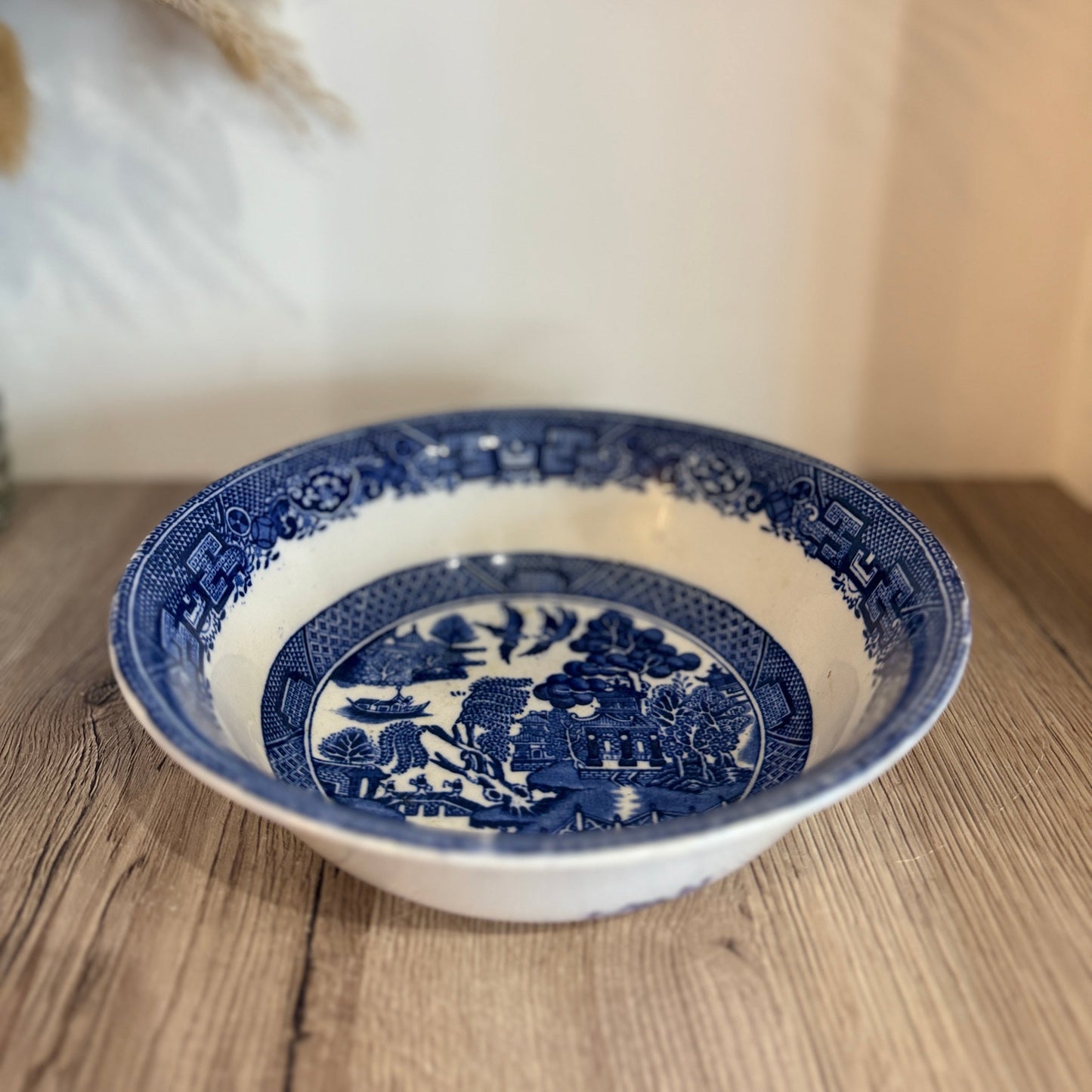 Old Willow Blue and White Bowl