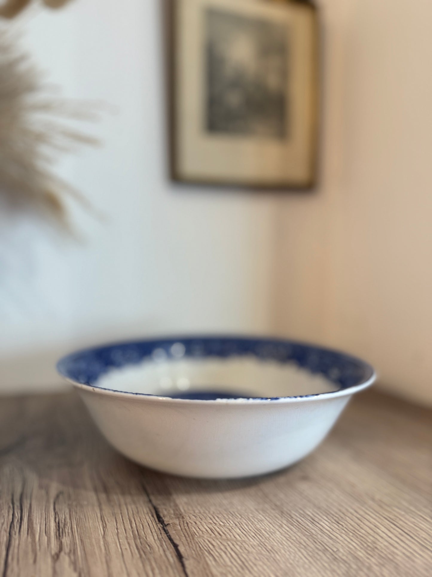Old Willow Blue and White Bowl