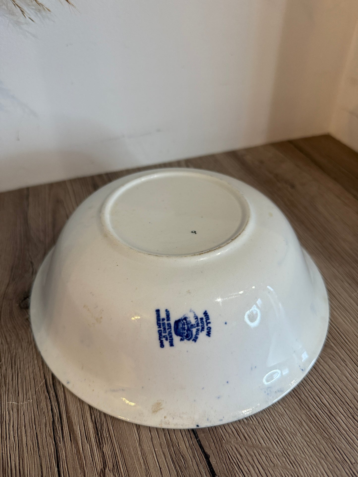 Old Willow Blue and White Bowl