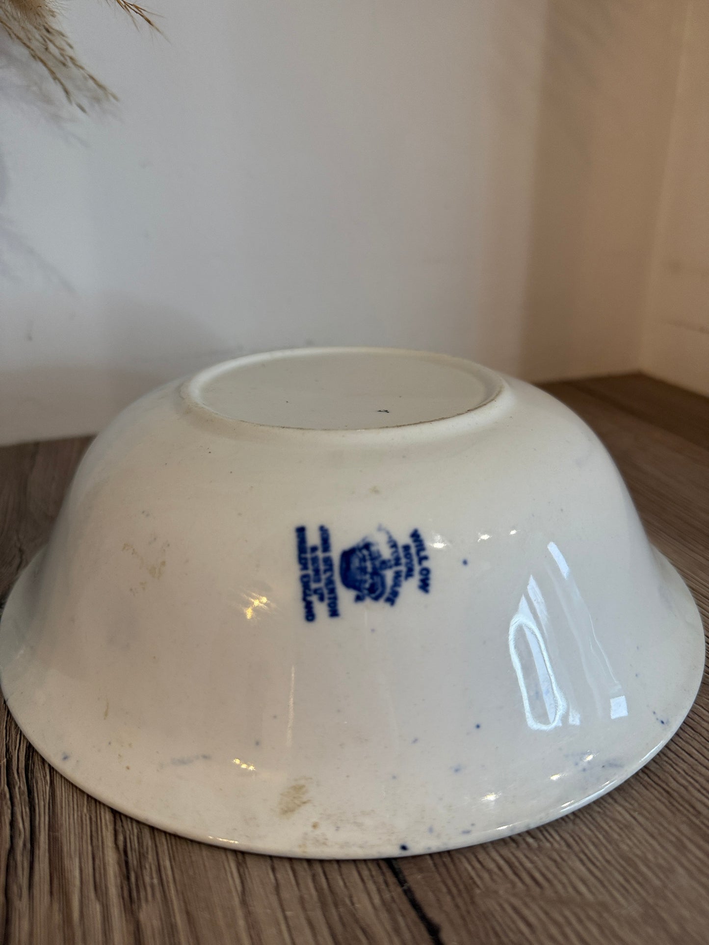 Old Willow Blue and White Bowl