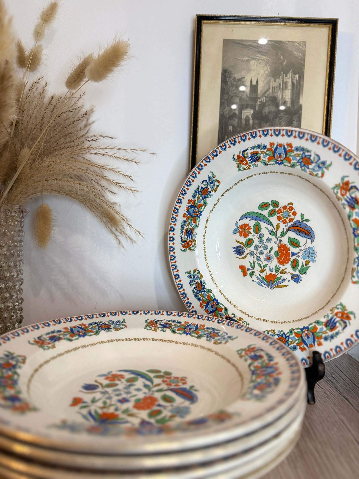 Set of 6 Waring & Gillow London 'Rhodian' Pasta Bowls