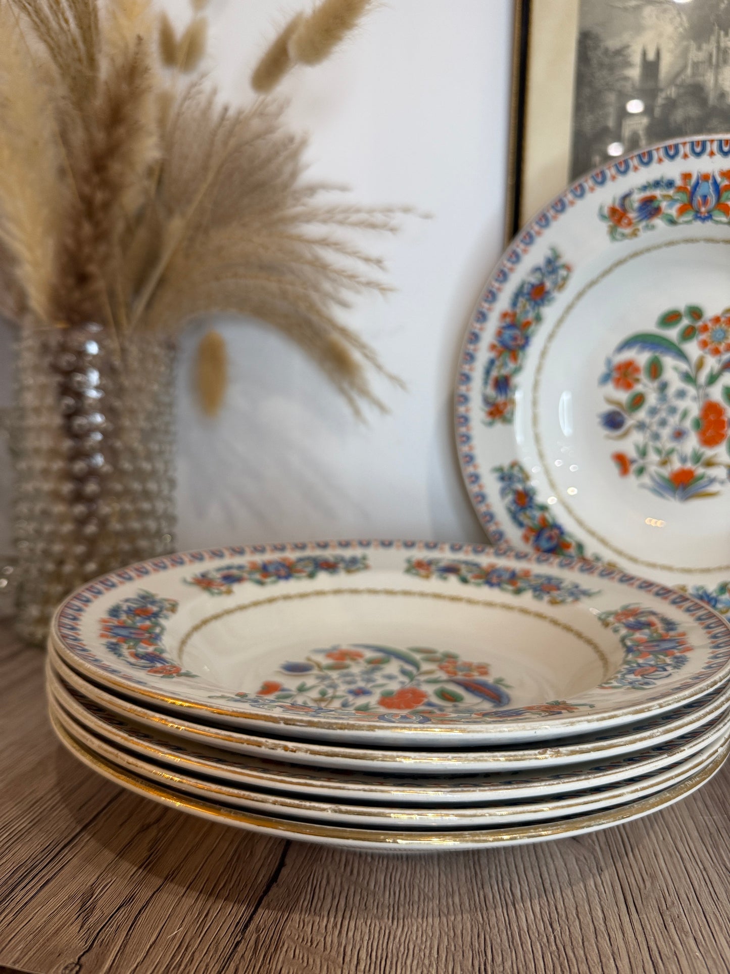 Set of 6 Waring & Gillow London 'Rhodian' Pasta Bowls